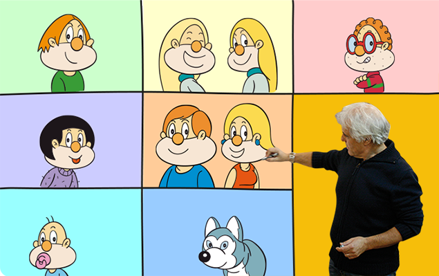 Personagens e autor